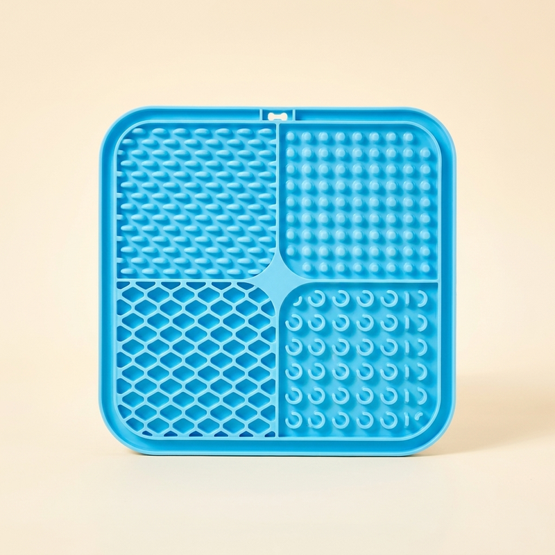 Silicone Licking Plate for Dogs & Cats | Slow Feeder Pad with Suction Cup | Enrichment & Anxiety Relief
