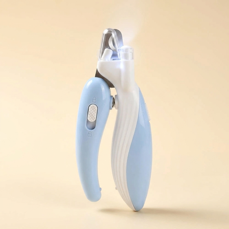 LED Pet Nail Clippers with Light | Anti-Blood-Line Nail Scissors for Cats, Dogs & Small Pets | Safe Trimming