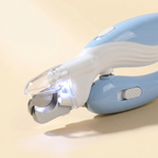 LED Pet Nail Clippers - blade and LED detail