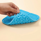 Silicone Licking Plate - back with suction cups