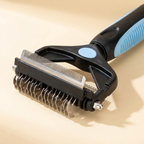 3-in-1 Pet Deshedding Brush - blade detail