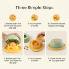 Slow Feeder Lick Toy - three simple steps guide