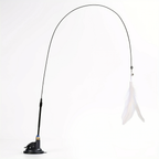 Feather and Bell Cat Teaser Wand - studio