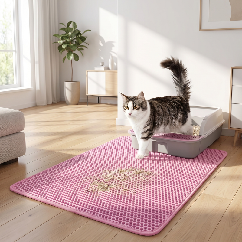 Double Layer Cat Litter Mat